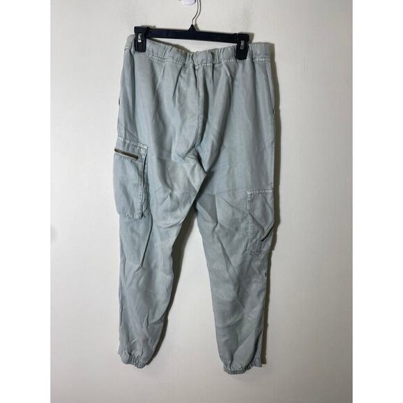 On The Road Seafoam Green Relaxed Pants Size Small - Picture 2 of 4